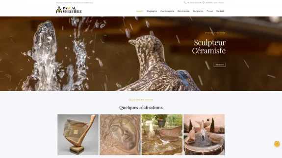 Pascal Verchère sculpteur céramiste